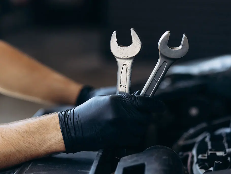  Hands with Mechanic Tools: Start Your Career Here